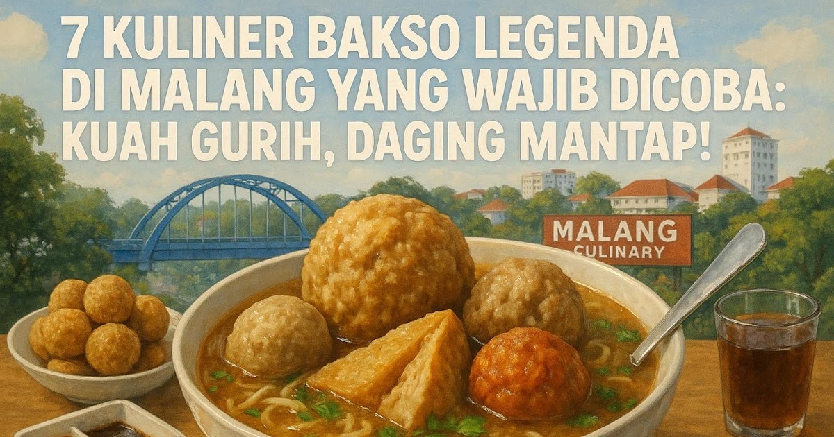 Bakso Malang Mujur Roso: Rasa Autentik yang Menggigit Jiwa Cilacap